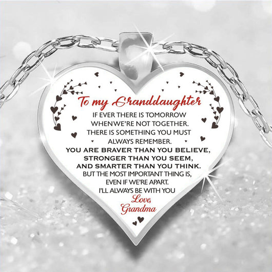 Collar Corazón de Durazno - Dije de Amor para Cadena de Suéter - Image 12