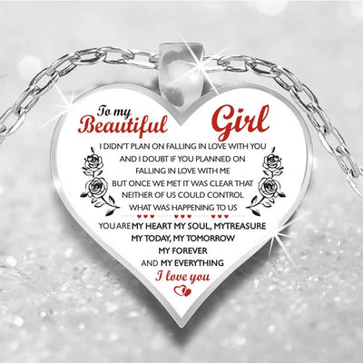 Collar Corazón de Durazno - Dije de Amor para Cadena de Suéter - Image 13