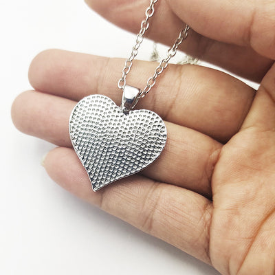 Collar Corazón de Durazno - Dije de Amor para Cadena de Suéter - Image 16