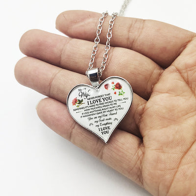 Collar Corazón de Durazno - Dije de Amor para Cadena de Suéter - Image 17