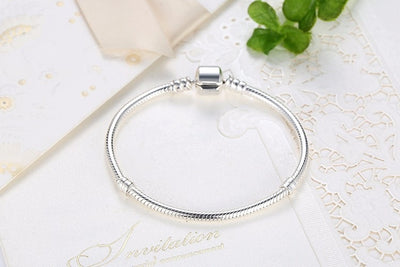 Pulsera de Plata S925 con Gemelos Lisos - Estilo Clásico Versátil - Image 4