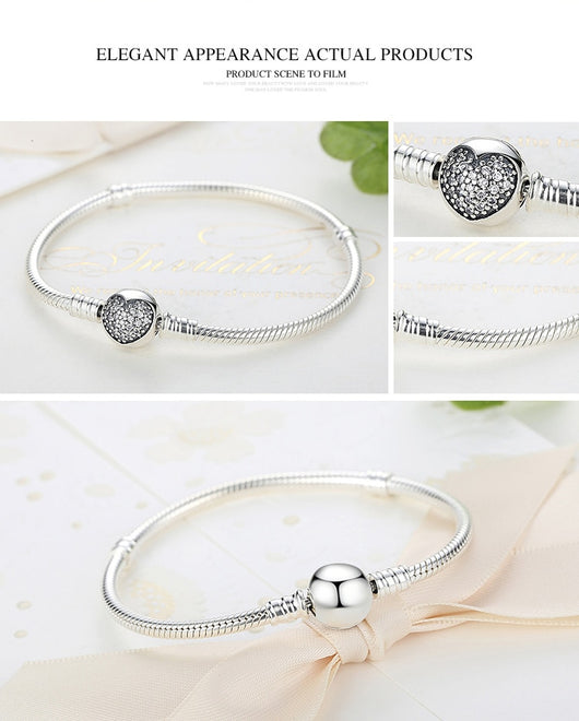 Pulsera de Plata S925 con Gemelos Lisos - Estilo Clásico Versátil - Image 7