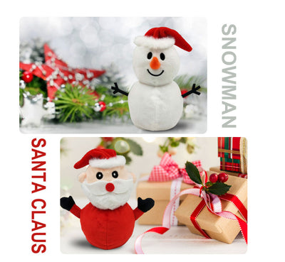 Muñeco Navideño Reversible Papá Noel y Muñeco de Nieve - Juguete Peluche Doble Cara - Image 12