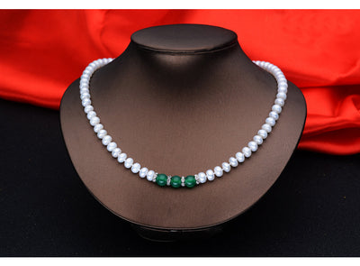 Conjunto de Ágata: Collar, Pulsera y Aretes de Perla - Image 7