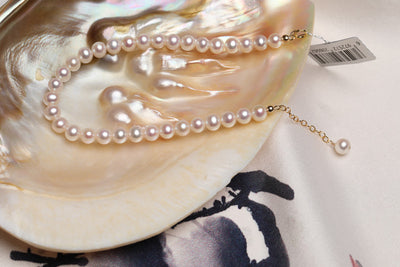 Pulsera de Perlas de Agua Dulce Natural - Image 5