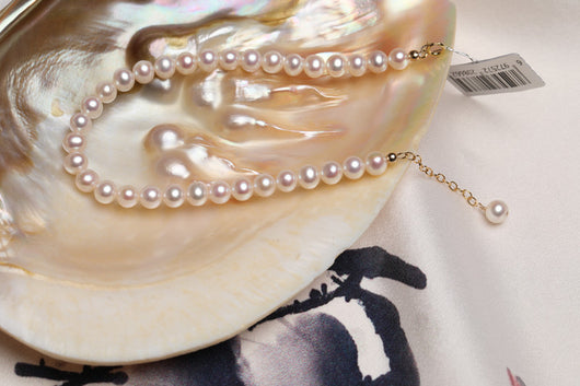 Pulsera de Perlas de Agua Dulce Natural - Image 5