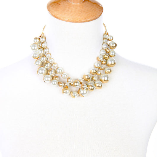 Collar Vintage de Perlas para Mujer - Image 10