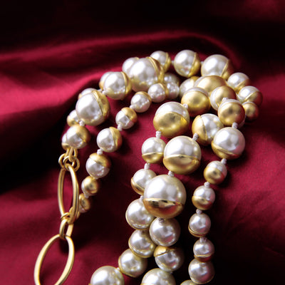 Collar Vintage de Perlas para Mujer - Image 13