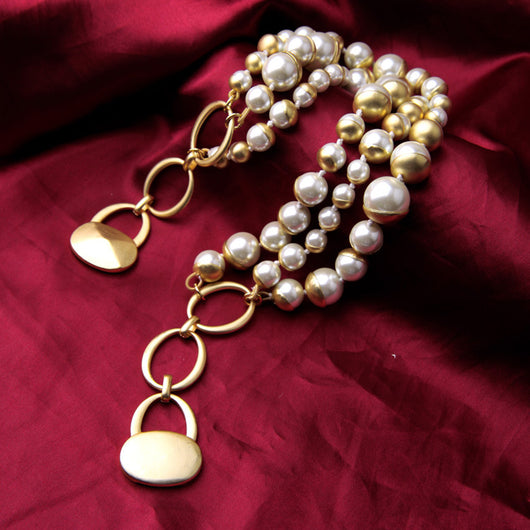 Collar Vintage de Perlas para Mujer - Image 14