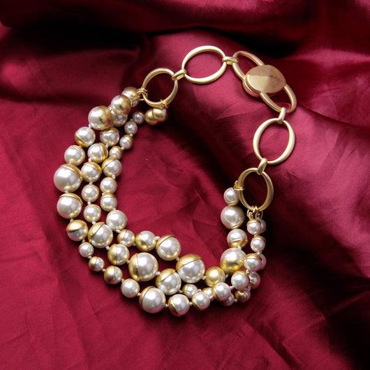 Collar Vintage de Perlas para Mujer - Image 17