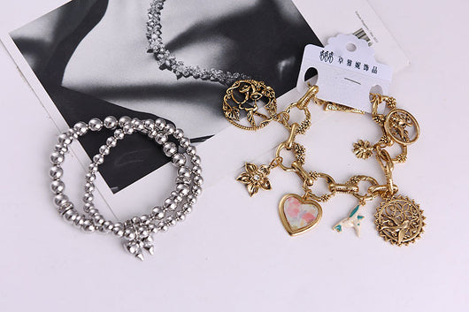 Pulsera de Perlas y Aleación - Image 8