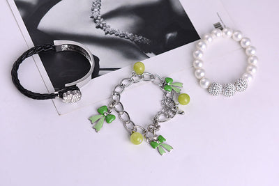 Pulsera de Perlas y Aleación - Image 14