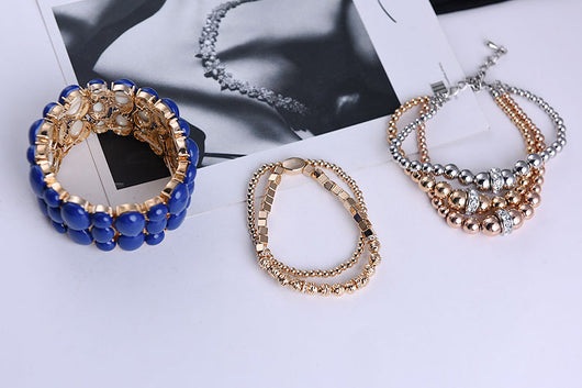 Pulsera de Perlas y Aleación - Image 15