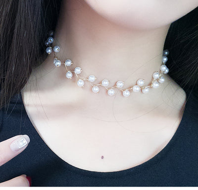 Collar de Perla en Clavícula - Cadena Delicada y Elegante - Image 4