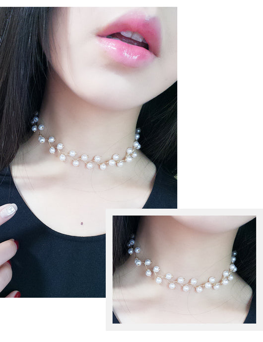 Collar de Perla en Clavícula - Cadena Delicada y Elegante - Image 5