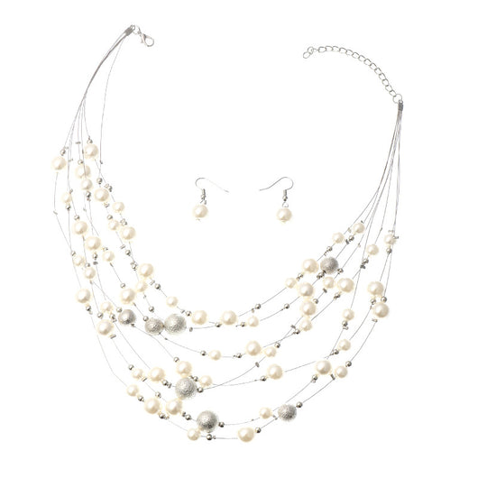 Collar Colgante de Perlas Multicapa Elegante - Image 13