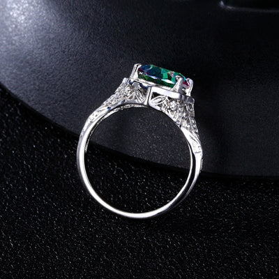 Anillo de Circonia Ovalada Multicolor - Image 12