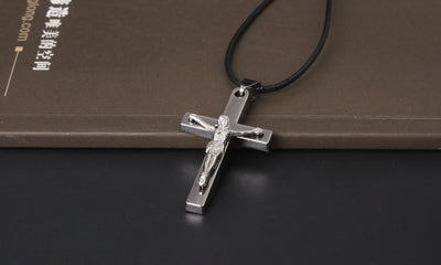 Dije Cruz de Jesús en Acero Inoxidable - Image 9