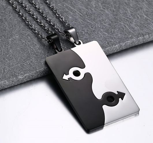 Collar Colgante de Amistad Divisible - Image 8