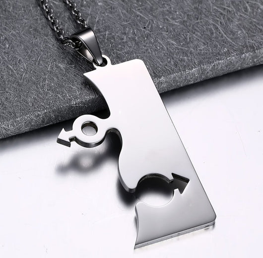 Collar Colgante de Amistad Divisible - Image 9