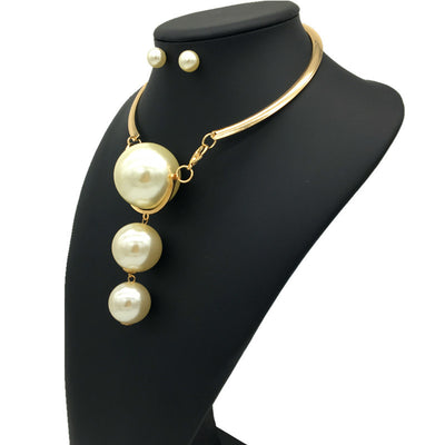 Collar Colgante de Perla Grande - Joyería Exagerada - Image 8