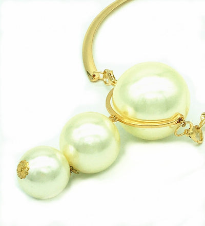 Collar Colgante de Perla Grande - Joyería Exagerada - Image 10