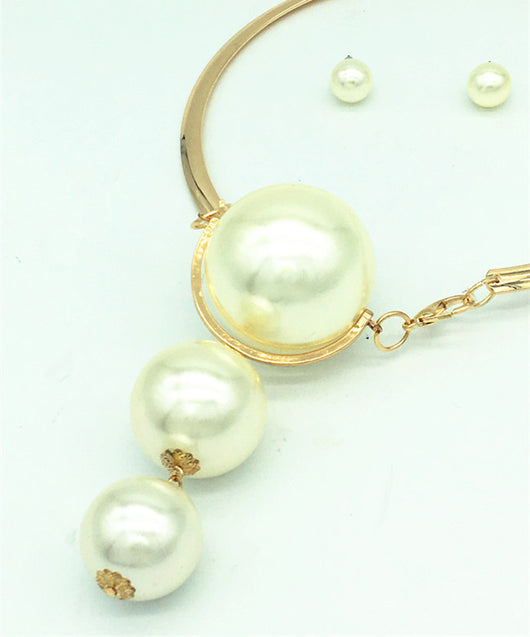 Collar Colgante de Perla Grande - Joyería Exagerada - Image 11