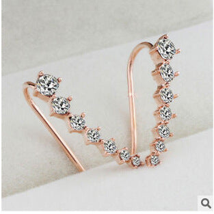 Set de 7 Aretes de Diamantes de Imitación - Image 6