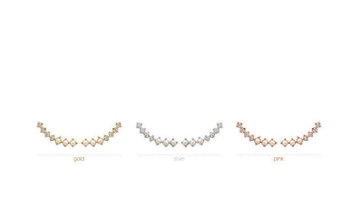 Set de 7 Aretes de Diamantes de Imitación - Image 7