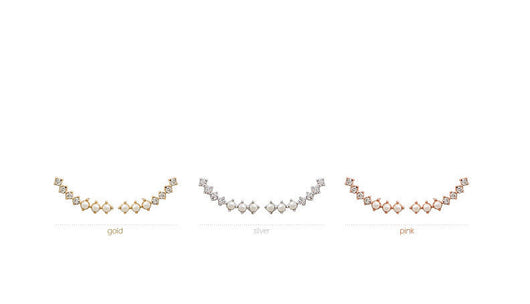 Set de 7 Aretes de Diamantes de Imitación - Image 7