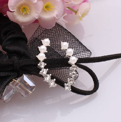 Set de 7 Aretes de Diamantes de Imitación - Image 21