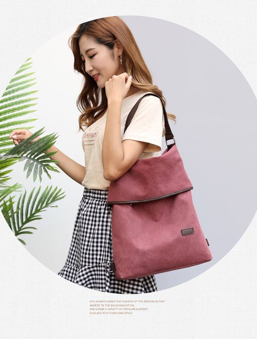 Mochila de Lona Versátil para el Día a Día - Image 15