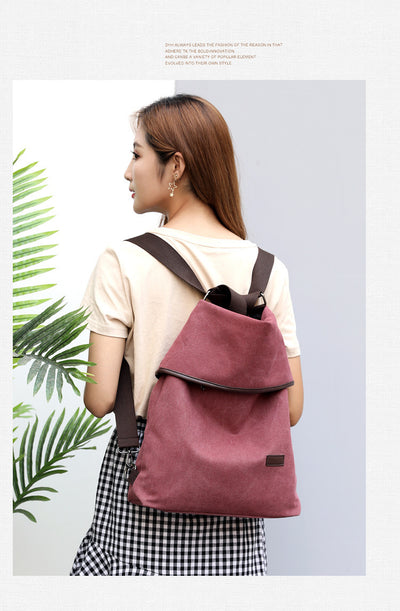 Mochila de Lona Versátil para el Día a Día - Image 17