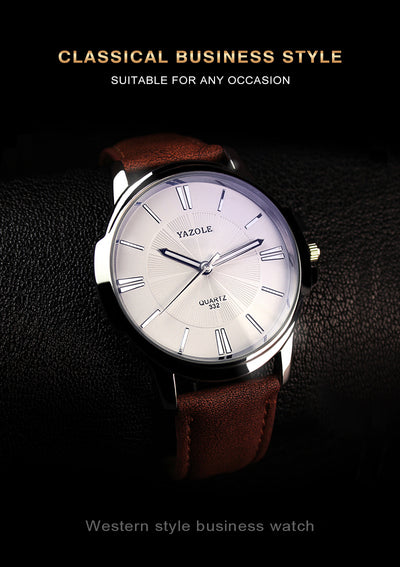 Reloj Elegante YAZOLE para Hombre - Diseño Ejecutivo de Lujo - Image 8