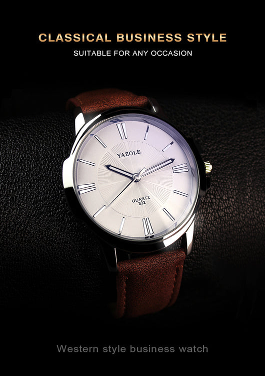 Reloj Elegante YAZOLE para Hombre - Diseño Ejecutivo de Lujo - Image 8