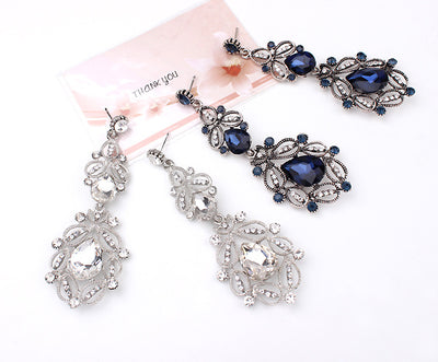 Aretes de Piedras Preciosas Diseño Gota - Image 11