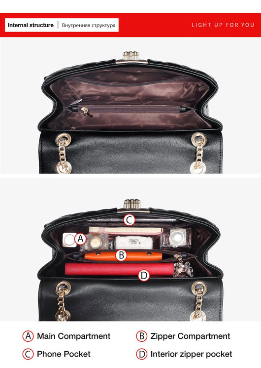 Bolso Cadena Diamante - Image 15