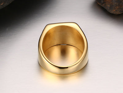 Anillo para Hombre de Acero de Titanio con Diamante - Image 12
