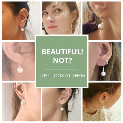 Aretes de Perla Coreanos Versátiles para Mujer - Image 22