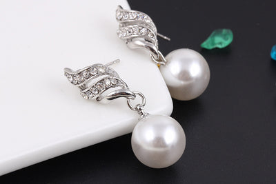 Conjunto de Aretes de Perla con Collar a Juego - Image 13