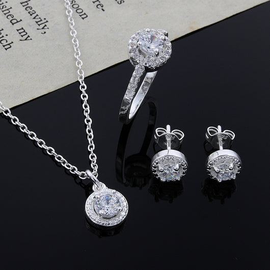 Conjunto de Joyería en Circón - Image 6