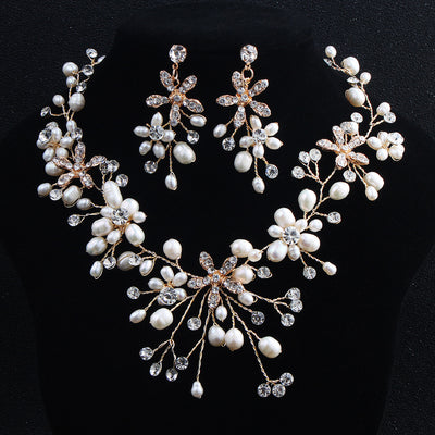 Conjunto de Collar y Aretes de Perlas Elegantes - Image 15