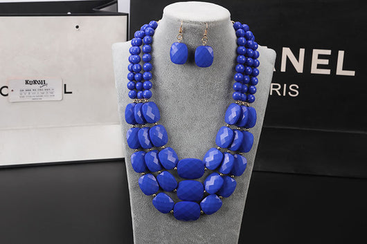 Conjunto de Joyas con Cuentas Africanas - Image 17