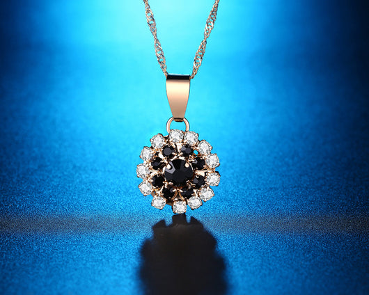 Conjunto de Joyería Floral de 4 Piezas: Anillo, Collar, Aretes y Pulsera - Image 17