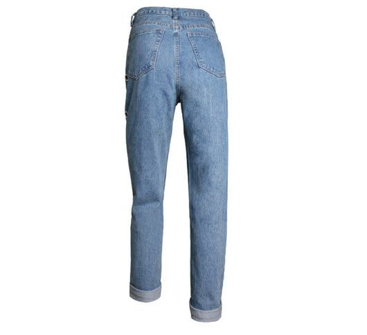 Pantalones Jeans Sueltos de Cintura Alta con Detalles Metálicos y Remaches - Image 15
