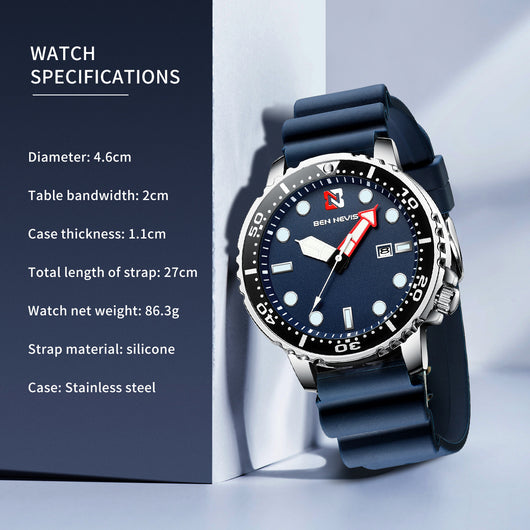 Reloj de Cuarzo para Hombre con Caja de Aleación - Image 17