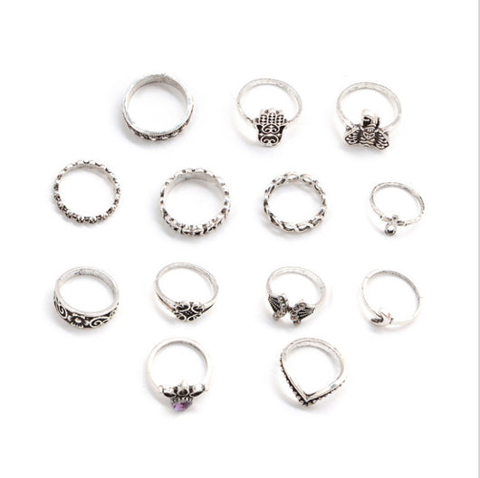 Conjunto de Anillos Bohemios Vintage - Image 6