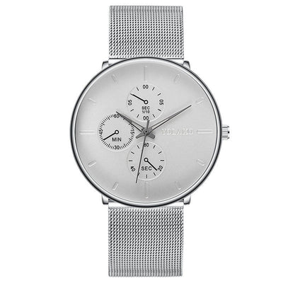 Reloj para hombre con correa de malla ultradelgada - Image 12