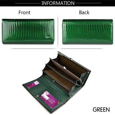 Monedero y Bolsa de Cuero Charol para Mujer - Image 19