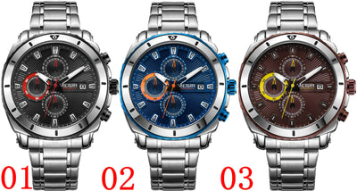 Reloj de Cuarzo en Acero Inoxidable para Hombre - Image 5